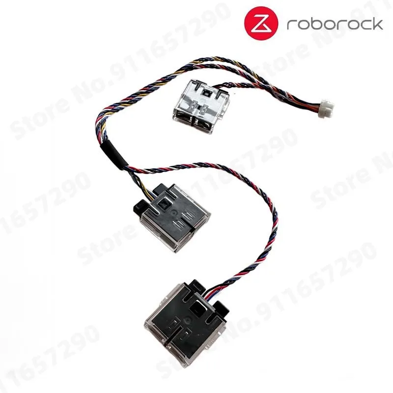 Piezas de montaje originales de arnés de acantilado izquierdo y derecho, accesorios de Sensor de acantilado para aspiradora Roborock S8 PLUS S8 + S8 Pro Ultra G20