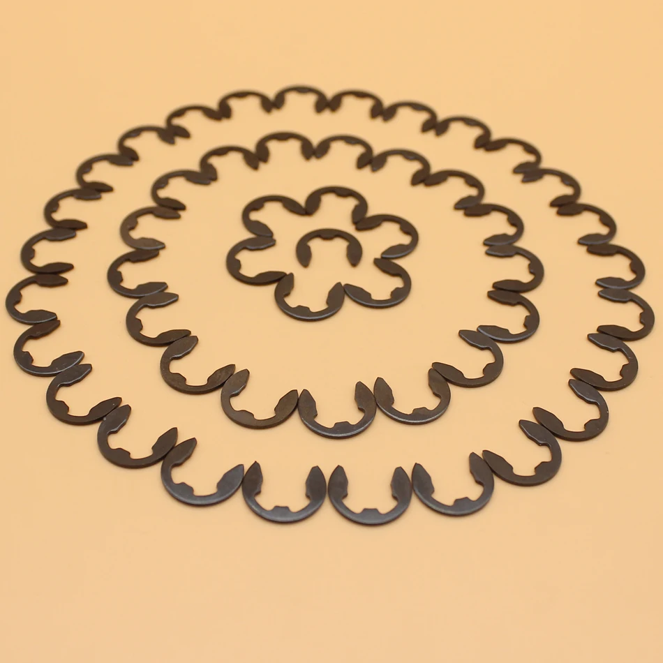 Clip de piñón de tambor de embrague, piezas de repuesto para motosierra STIHL MS170, MS180, MS210, MS230, MS250, 017, 018, 021, 023, 025, 50 unids/lote