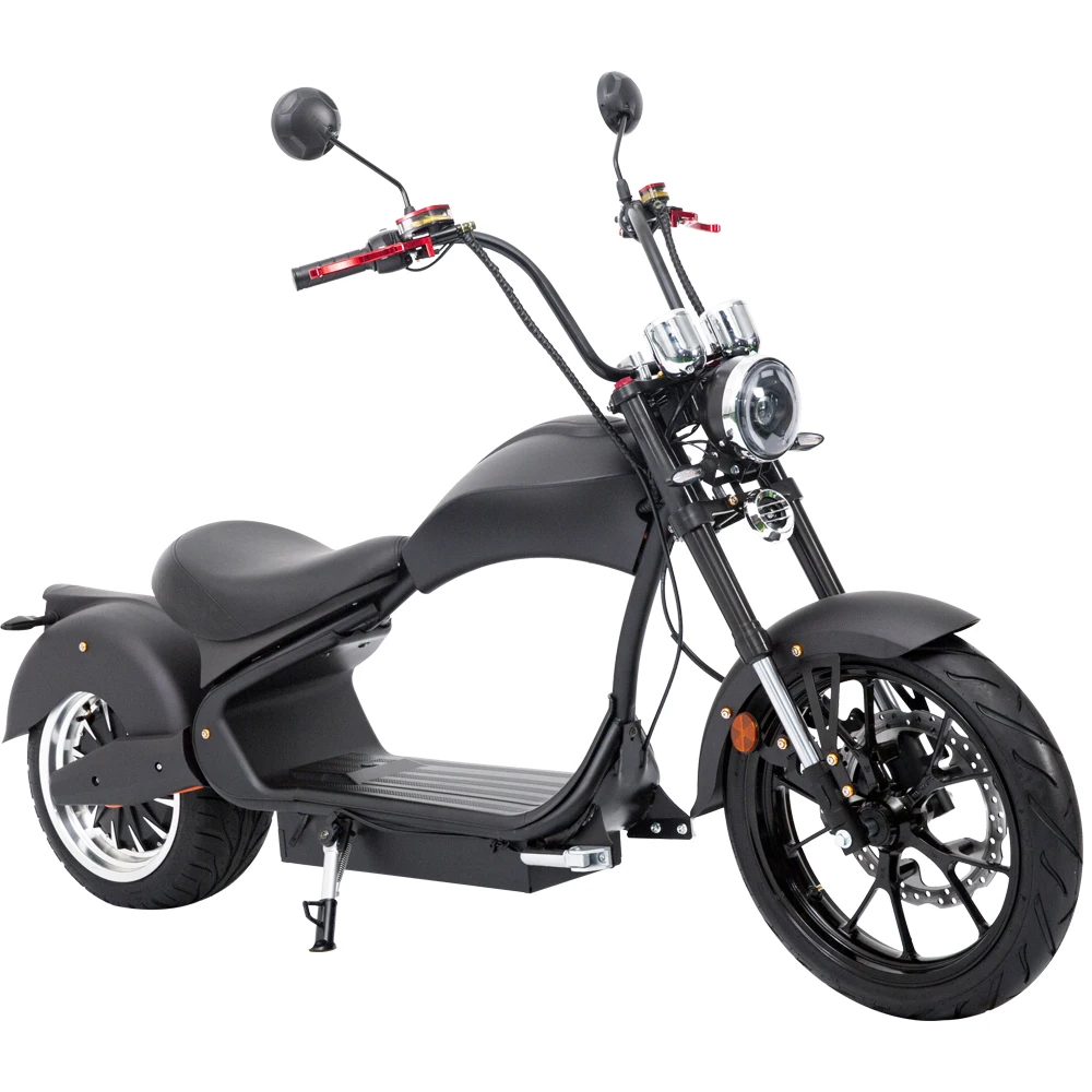 CE COC Citycoco Fast Electric Motorcycles 4000W 60V Chopper Electric Scooters 3000W Power LED Light 13inch Front Disc Bluetooth