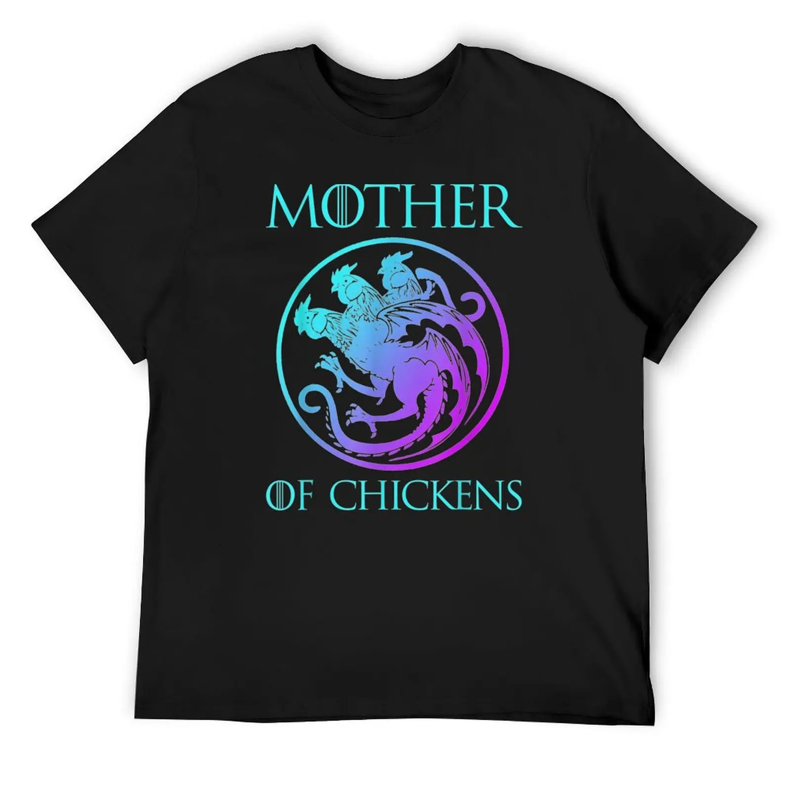 

Mother Of Chickens Mothers Day Gift Chicken Mom Turkey T-Shirt anime figures plus size clothes sports fans Men's t-shirts