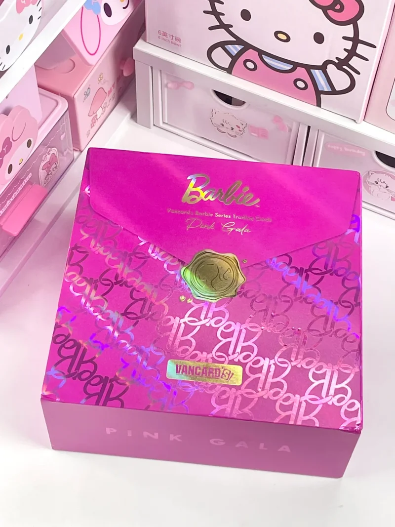 

Vancards Original Barbie Series Cards Pink Gala Barbie Collection Card Roberts Princess Girls Toy Gift Collection Card