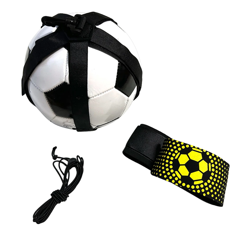 Football Kick Trainer Adjustable Football Kick Throw Trainer Wear Resistant Soccer Practice Trainer for Adults and Children
