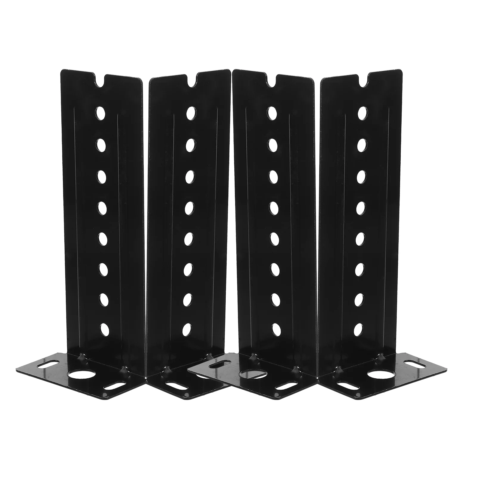 

4 Pcs Slide Rail Lifting Ear Accessories Mount Drawer Slides Brackets Rear Mounting for Stainless Steel Heavy Duty