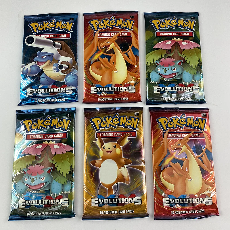 10/20Pcs English Pokemon TCG: Evolutions Scarlet & Violet 151 classics Expansion Booster GX Vmax EX Mega Pokemon trade cards