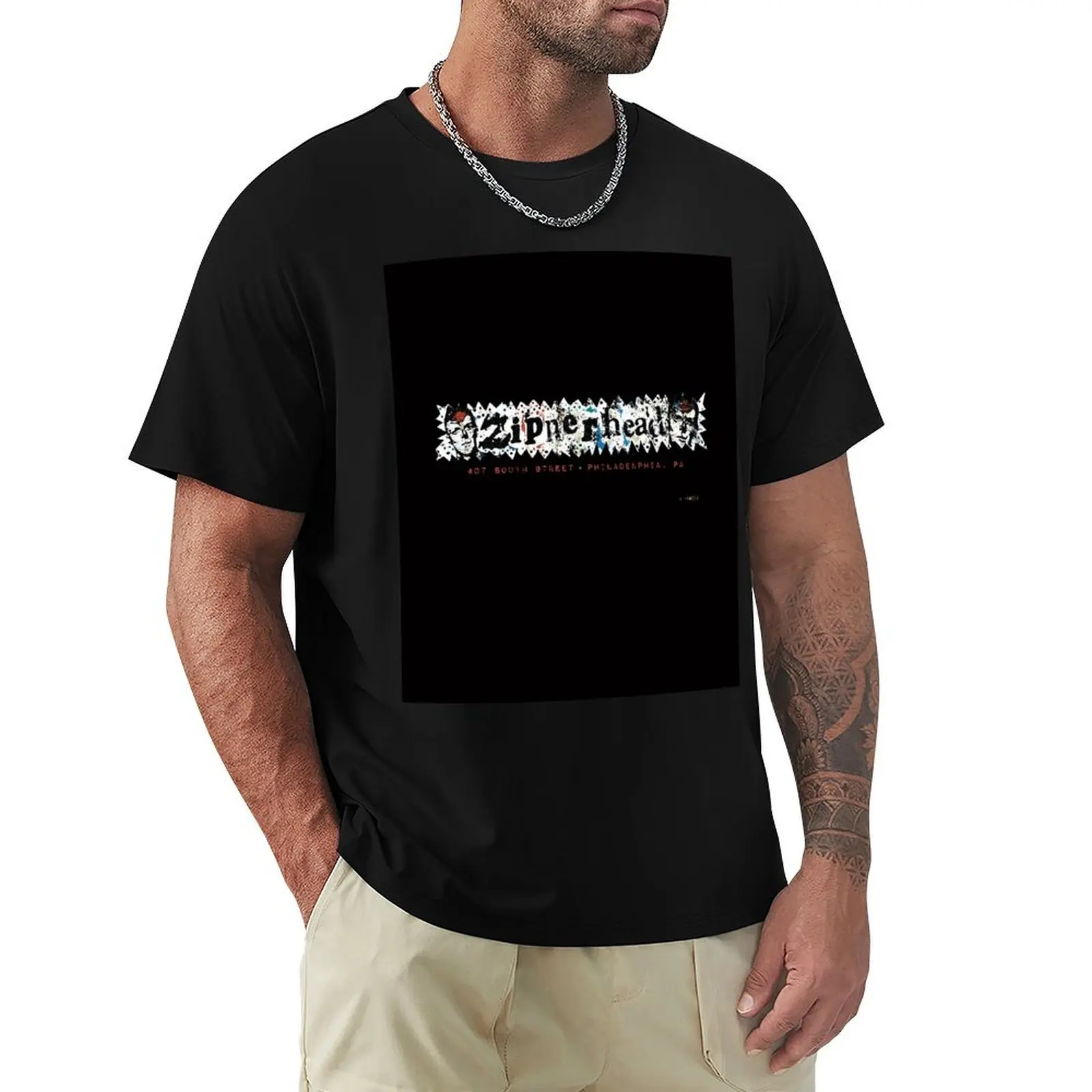 

Zipperhead! T-Shirt Plus Size Lightweight Tee Shirt