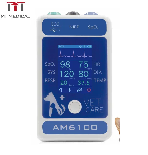 Cheap Price And Hot Sell Multi-parameters Handheld Vet Vital Sign Blood Pressure  Handheld Veterinary Monitor