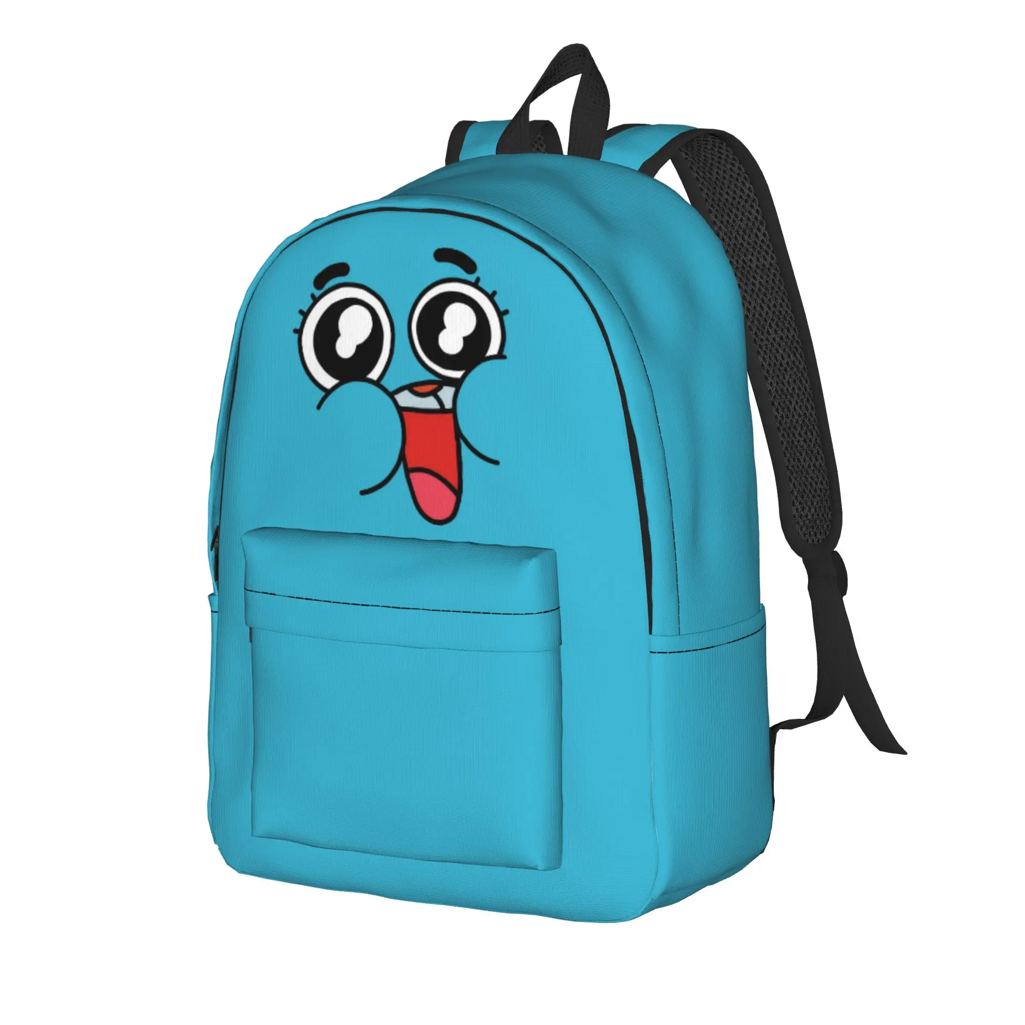 Gumball Gum Ball Watterson Amazing Cartoon Backpack  Outdoor Backpacks Female Kawaii High School Bags Colorful Durable Rucksack