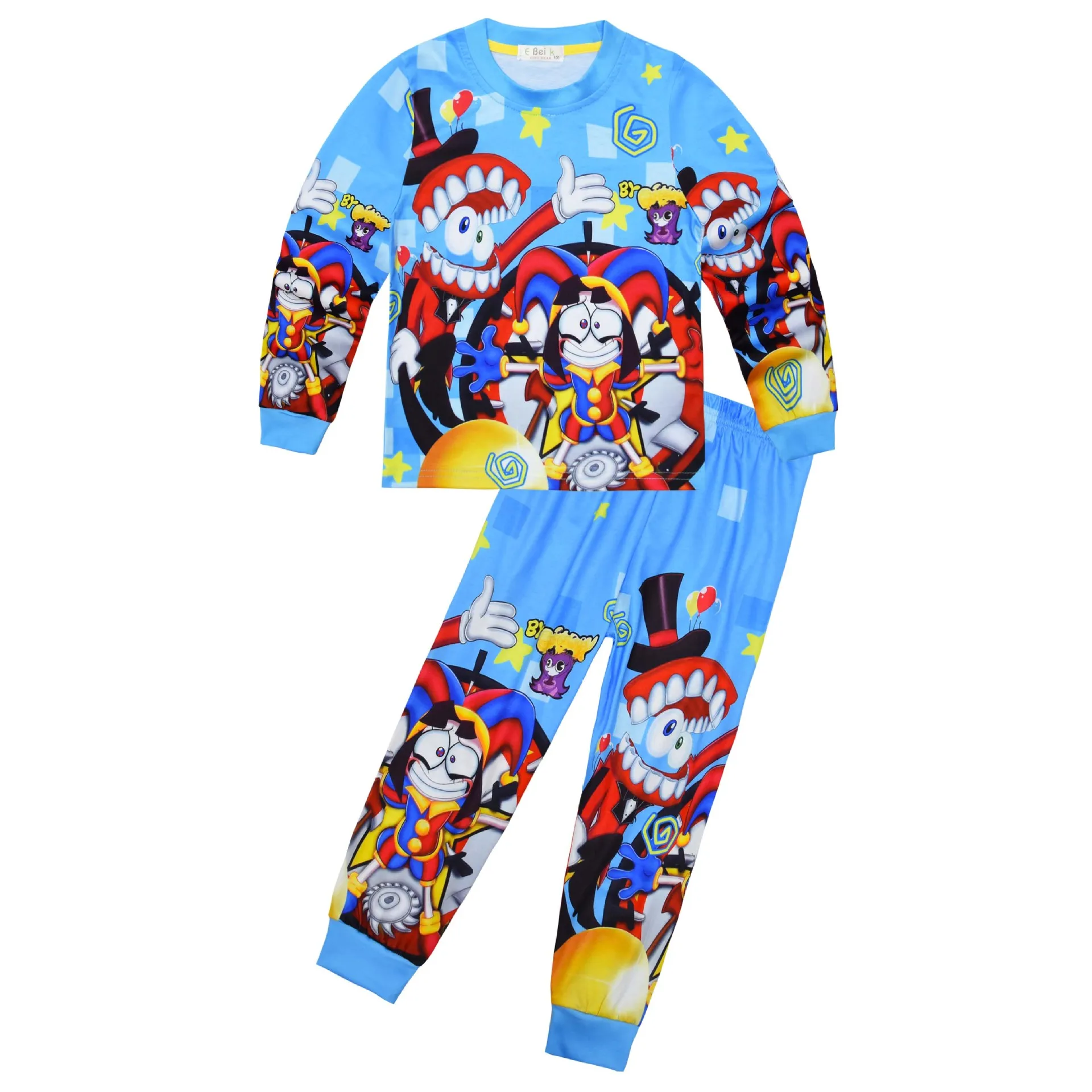 Baby Girl Clothes New Movie The Amazing Digital Circus Kids Pajamas Pomni and Jax Clothes Set Toddler Boys Sweatshirts Pants