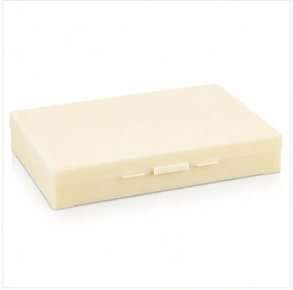2Pcs Slide Storage Holder Microscope Professional Lab Grade ABS Plastic with Numbered Compartments Stackable Buckle