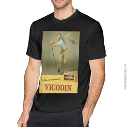 House Md Tshirts Dr House Vicodin Recommended Male Funny Tee Shirt Print Big Short Sleeves mens designer clothes Round Collar