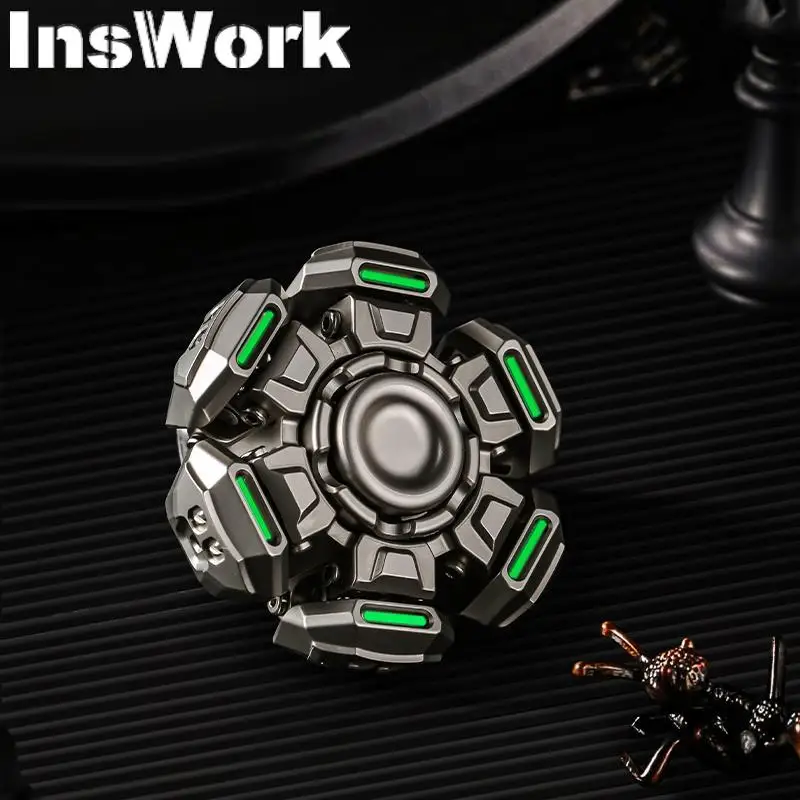 INSWORK TMAX Interlinked Unclasping Shell Spinner Fidget Spinner For Adults New Toys 2023 Limited Edition