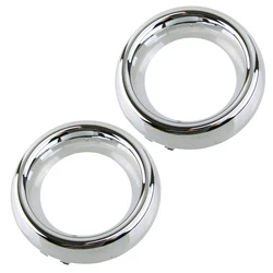2Pcs Chrome Style Front Fog Light Trims Bezels ABS Fit for Dodge Durango GT Limited SXT 5113680AA CH1038161 New