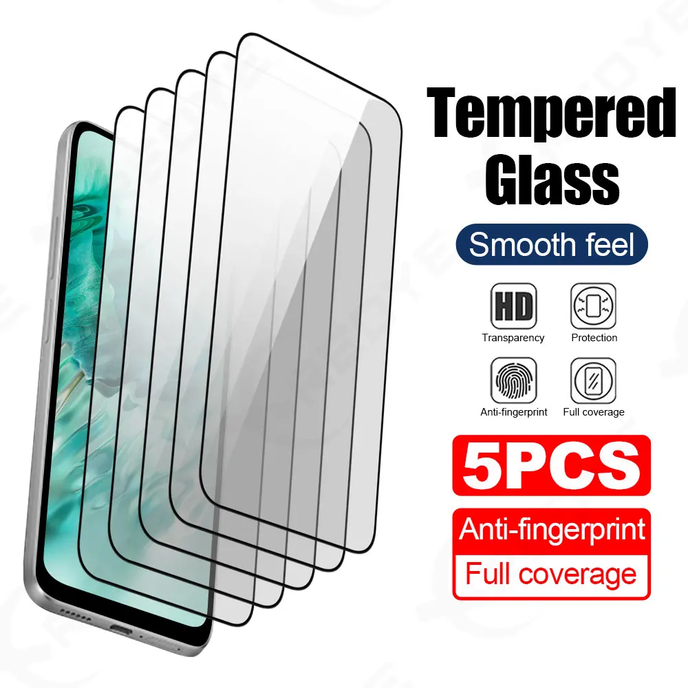 

5 шт. Защитная пленка из закаленного стекла для смартфонов Redmi 15, 15C, 14C, 13, Note 15 Pro, 14S, 14 4G, полное покрытие экрана