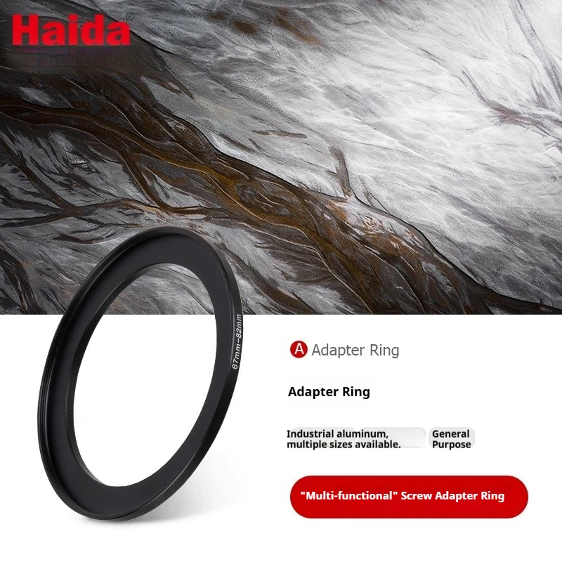

Haida Filter Lens Adapter Ring Universal Multi-Size Adapter Ring Compatible with Canon, Nikon, Sony, Sigma, and Other Lenses