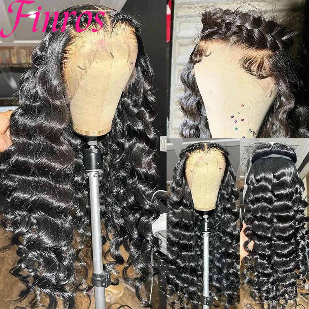 

Парик с глубокой волной и эффектом Loose Deep Wave, 200 плотности, 30 дюймов, с HD-основой 13x6, из натуральных человеческих волос, с эффектом Water Wave, предварительно выщипанный, парик с фронтальной сеткой 13x4