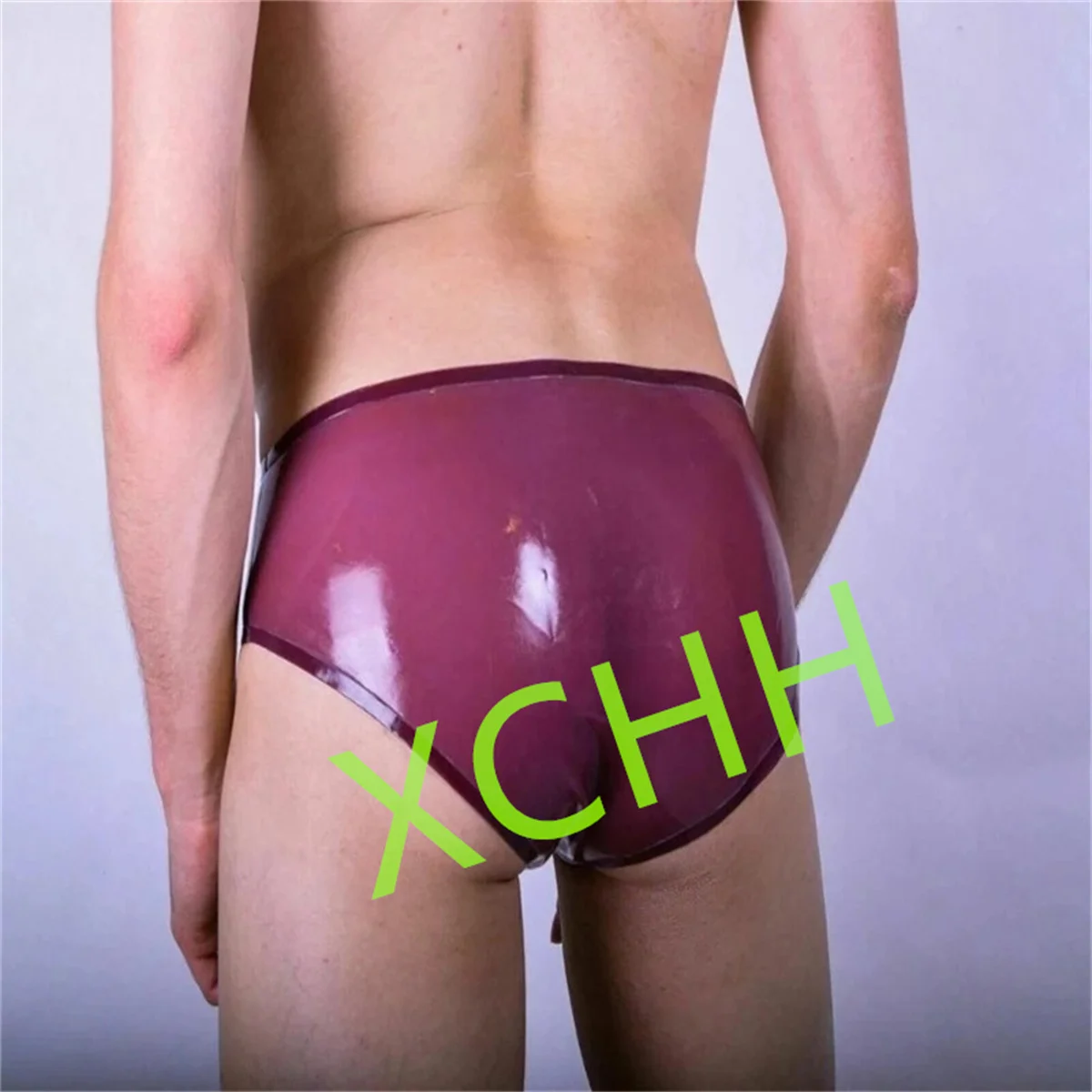 Latex Herren Shorts Gummi-Unterhosen Männliche Kurze Hosen Handgefertigte Boxer Cosplay Kostüme Nach Maß