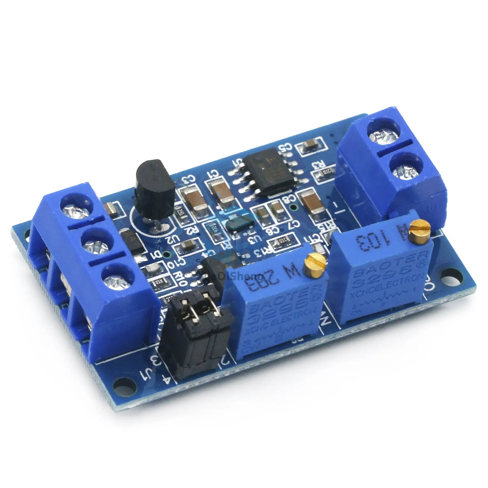 Current To Voltage Module 0 -20mA/4 -20mA to 0- 3.3V/0 -5V/0 -10V Voltage Transmitter Signal Converter Module