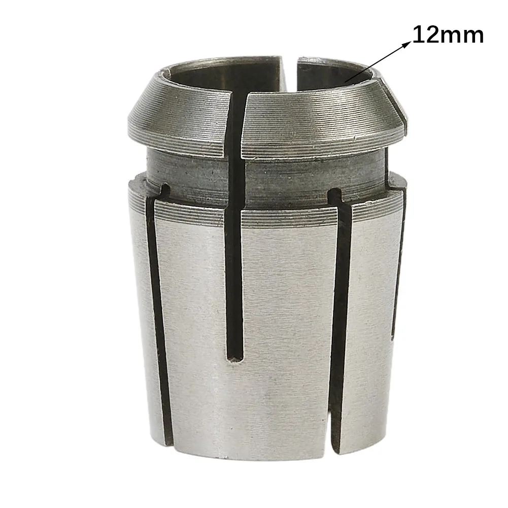 Electrical DIY Router Adapter Chuck Collet Cone Nut for Router Tools Multi Size 6mm 8mm 10mm 12mm 12 7mm 12 14 38 Compatibility