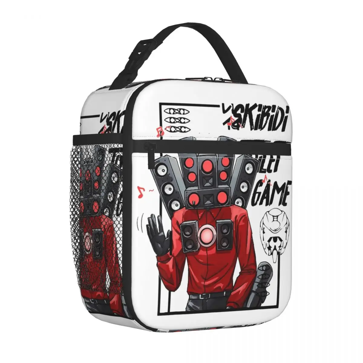 Speakerman Skibidi Toilet Game Insulated Lunch Bag Cooler Bag Lunch Container Leakproof Lunch Box Tote Men Women Beach Outdoor