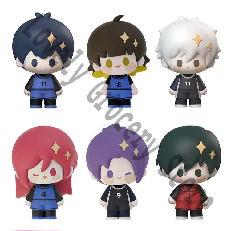 

Anime BLUE LOCK Isagi Yoichi Bachira Meguru Nagi Seishiro Cosplay Keyring Pendant Keychain Garage Kits Mascot Halloween XmasGift