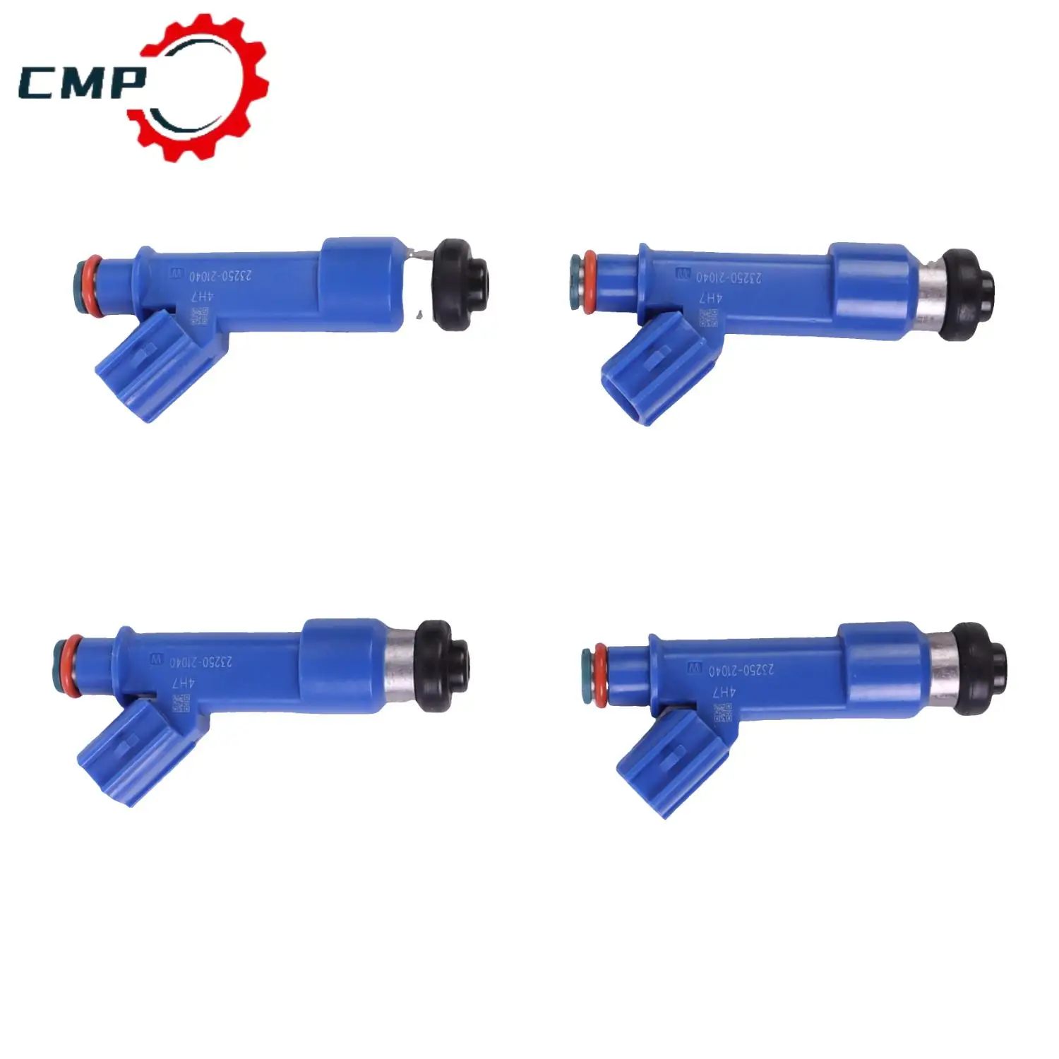 

4Pcs Fuel Injectors 23250-21040 23209-21040 Common Rail Injector Assembly For Toyota Yaris 2006-2014 Corolla 2000-2015