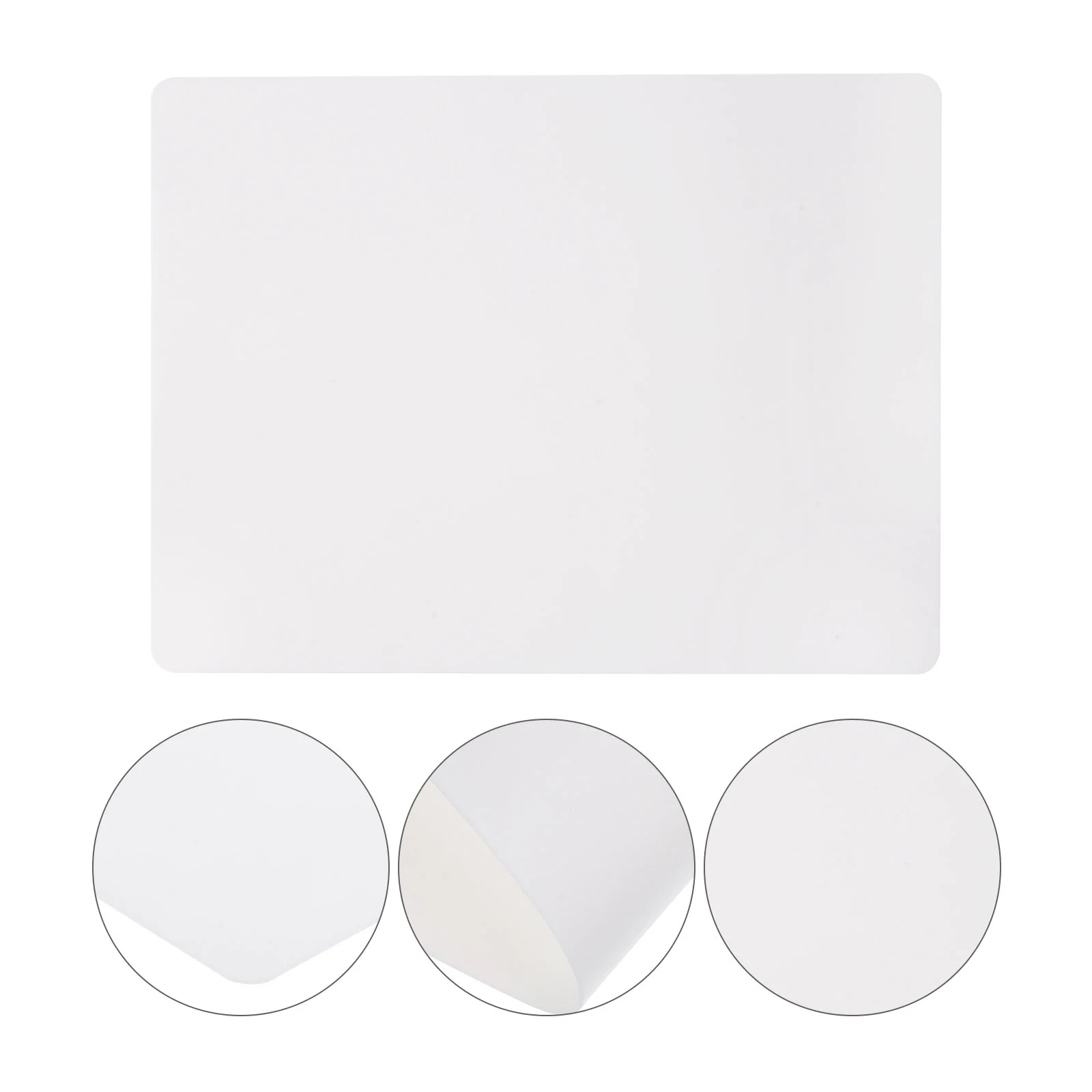 

15 Pcs Practice Skin Silicone Makeup 1930X1420X010CM Tattoo Salon White Supply Blank