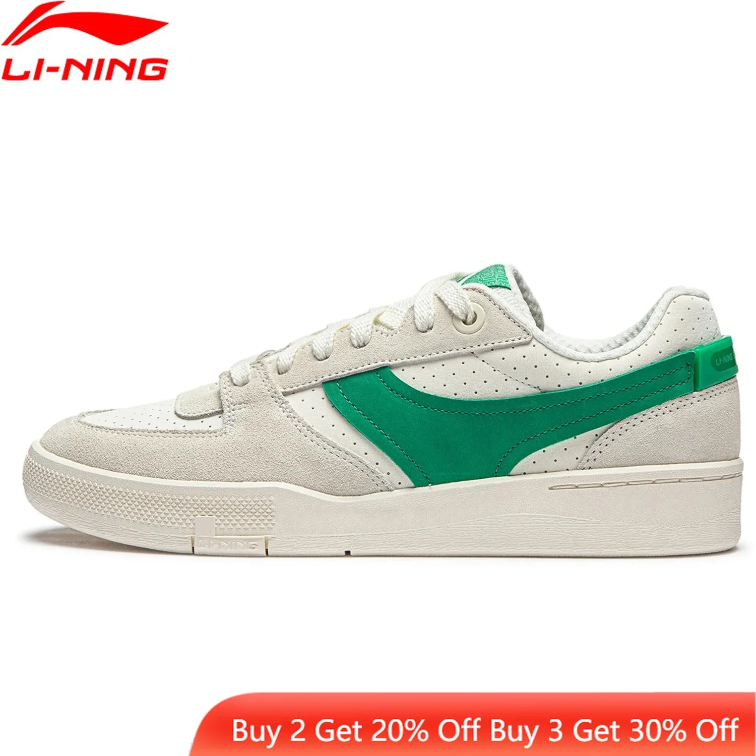 Li-Ning Men GLORY 92S Professional Skateboard Shoes DUAL CUSHION Comfortable Sport Shoes Wearable Culture Sneakers AEPU021