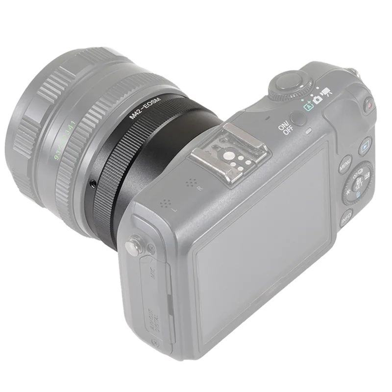 Переходное кольцо ABJF-M42-EOSM для Canon EOS M EF-M M2 M3 M5 M5II M6 M10 M50 M50II M100, совместимое с объективом M42 42 мм