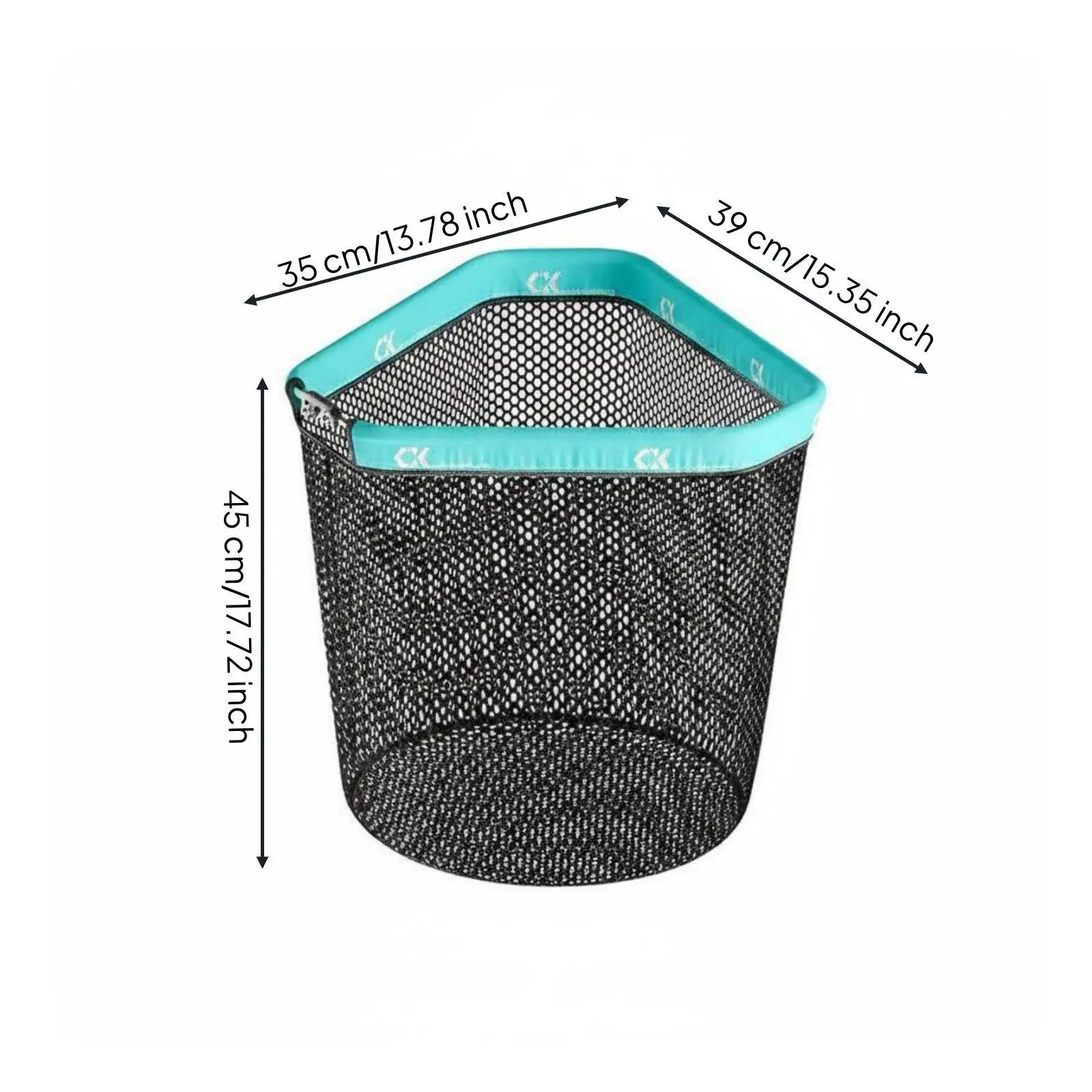 Folding Fishing Net Anti Snag Rubber Mesh Head Universal Landing Net for Fishing Tackle Use - view 5