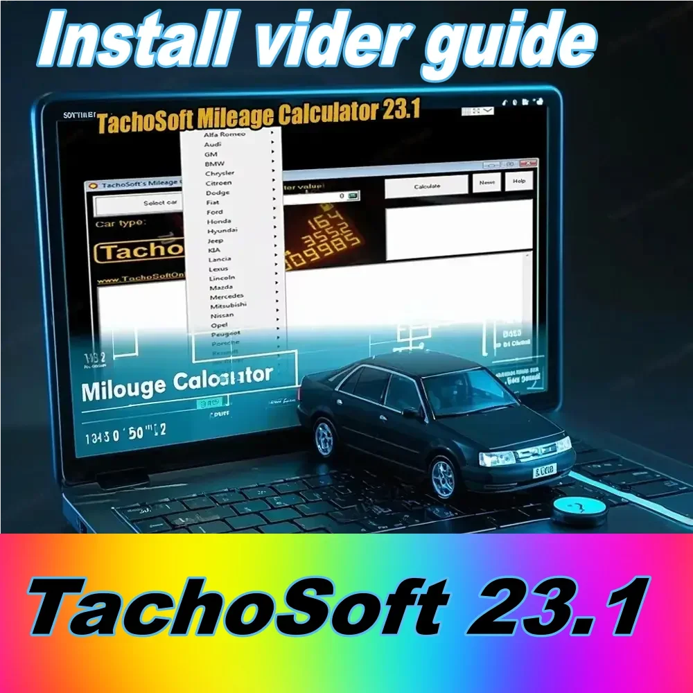 

Tachossoft mileage calculator tachossoft mileage counter calculation software V23.1 garage software odometer calculators