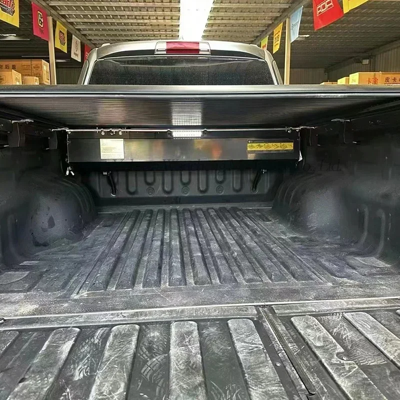 Pickup Truck Single Cap Aluminum Electric Tonneau Cover Tonneau Cover Bed Retractable Roller Lid For Great Wall Poer 2016 - Image 4