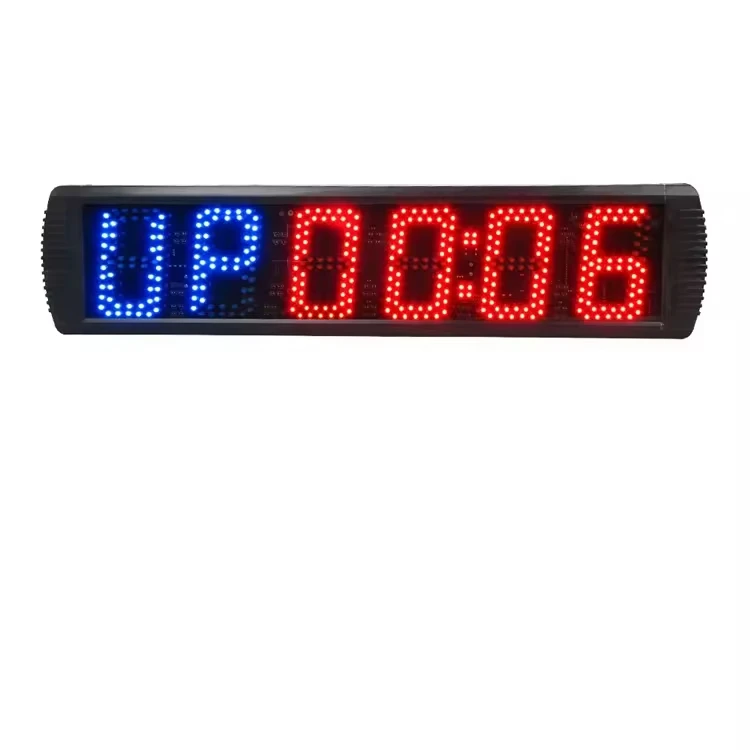 YZ 5 pollici palestra intervallo allenamento conto alla rovescia e su cronometro cicalino regolabile volume timer digitale per fitness timer sportivo all'aria aperta