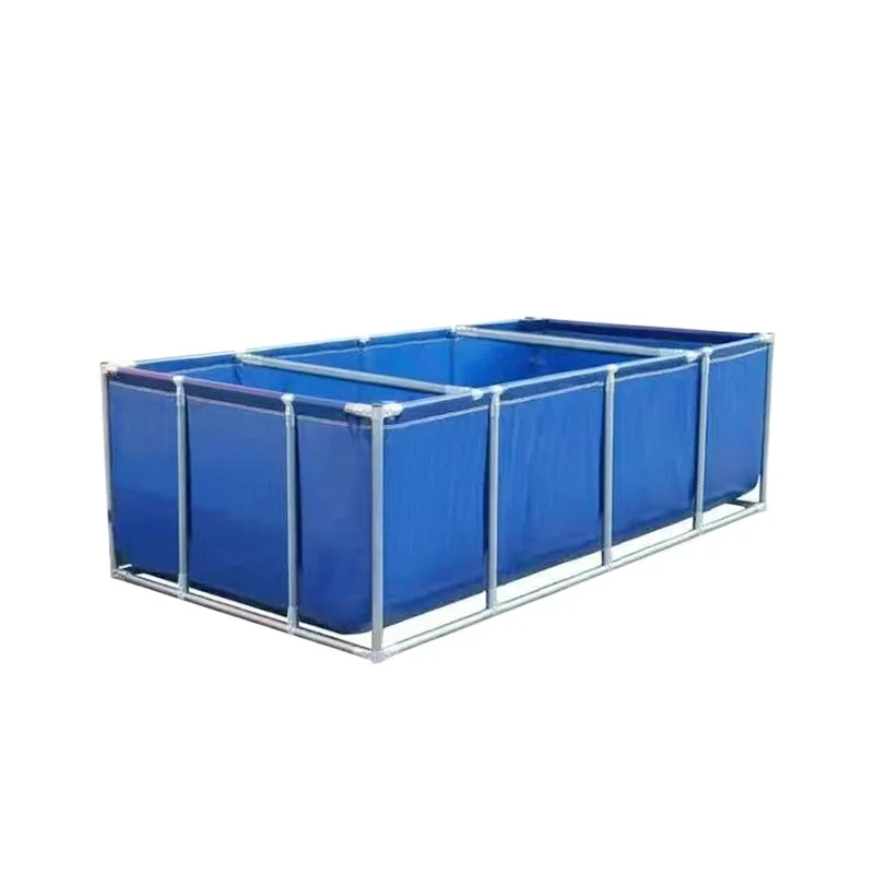 With bracket, thickened canvas, fish pond, scraping cloth, household aquaculture tank, fish farming, outdoor swimming reservoir