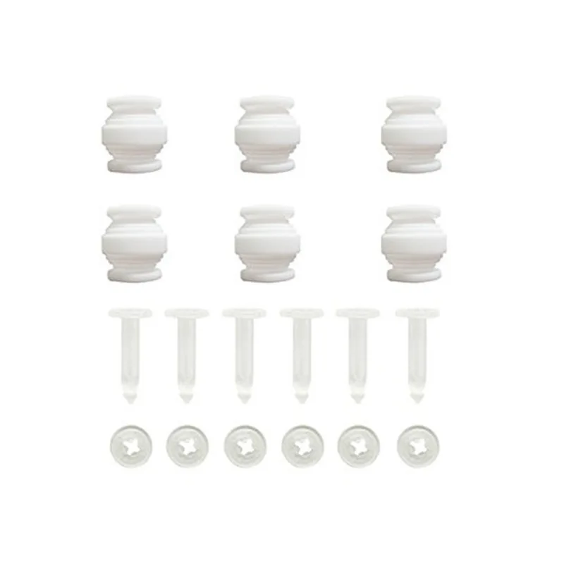 12pcs Shock Absorption Damping Rubber Balls Buckle Anti-drop Pins Kit for DJI Phantom 3 Standard Professional Advanced SE Drone