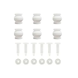 Kit di perni antigoccia con fibbia in gomma per smorzamento degli urti da 12 pezzi per DJI Phantom 3 Standard Professional Advanced SE Drone