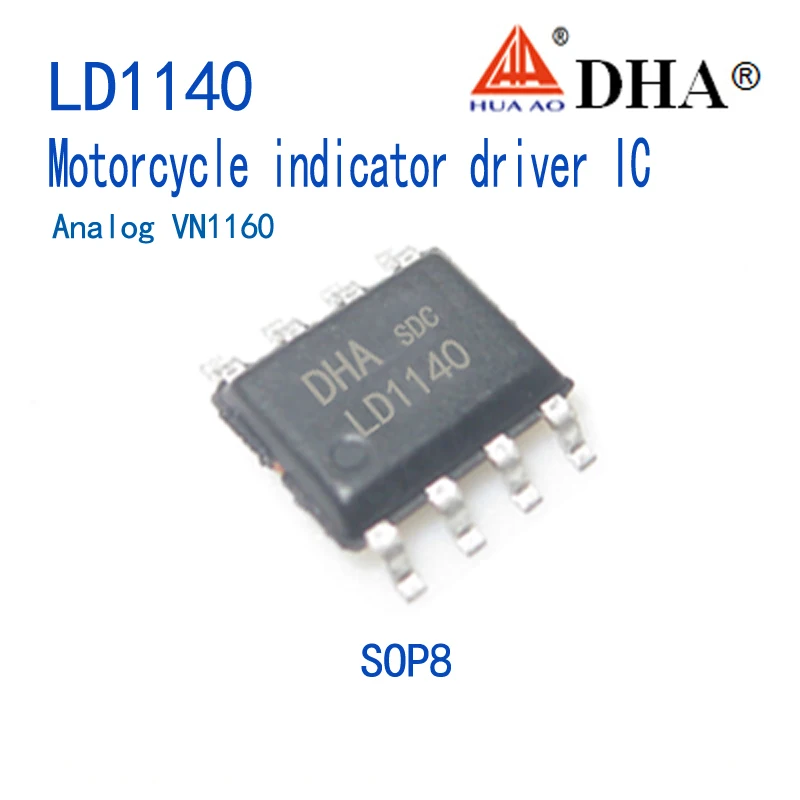 LD1140D VN1160 Motorcycle Flasher ASIC SOP8