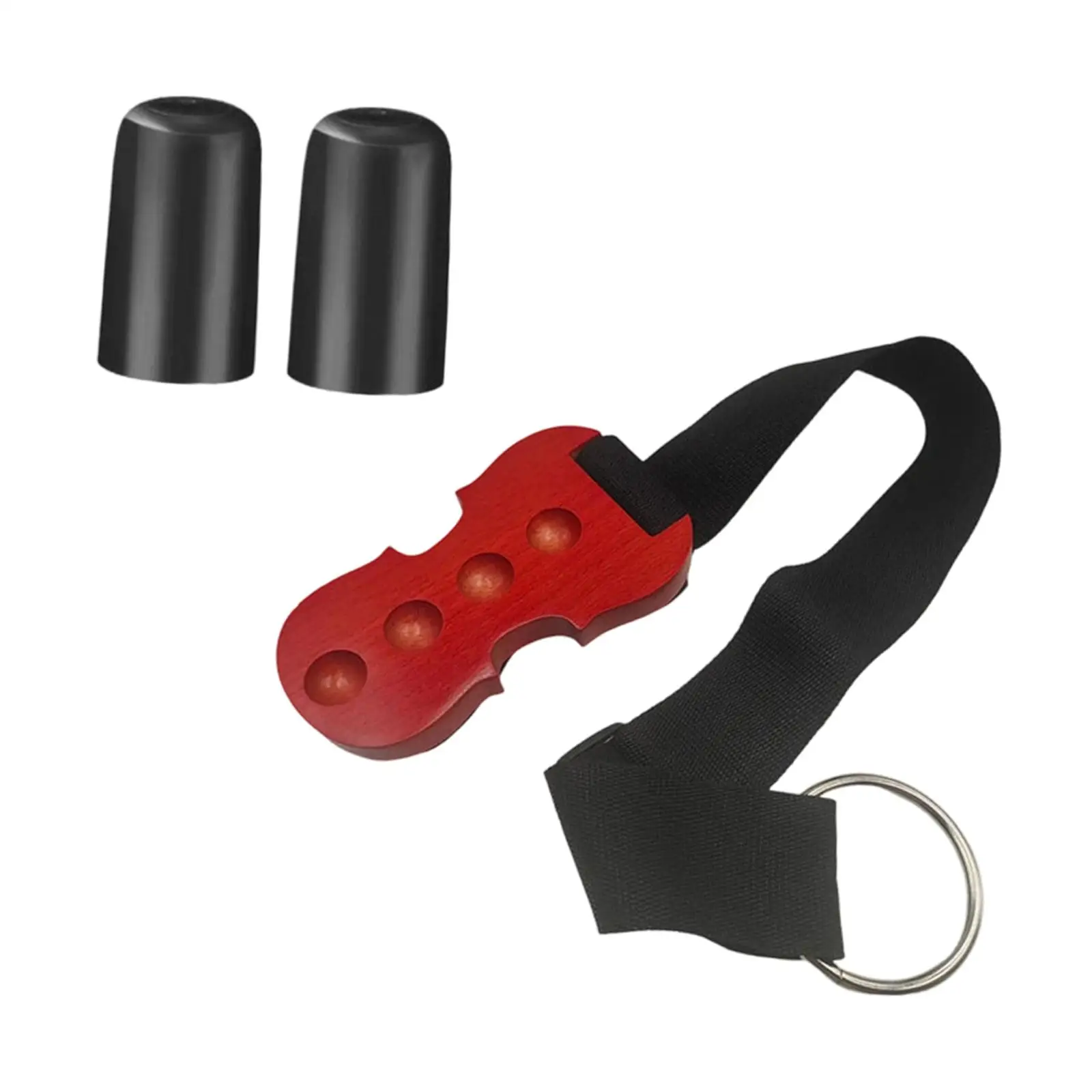 

Wooden Cello Endpin Rest Anti Slip Plate Anti Scratch with 2 Rubber Tips Lightweight Portable Thick Pad Cello Endpin Stopper