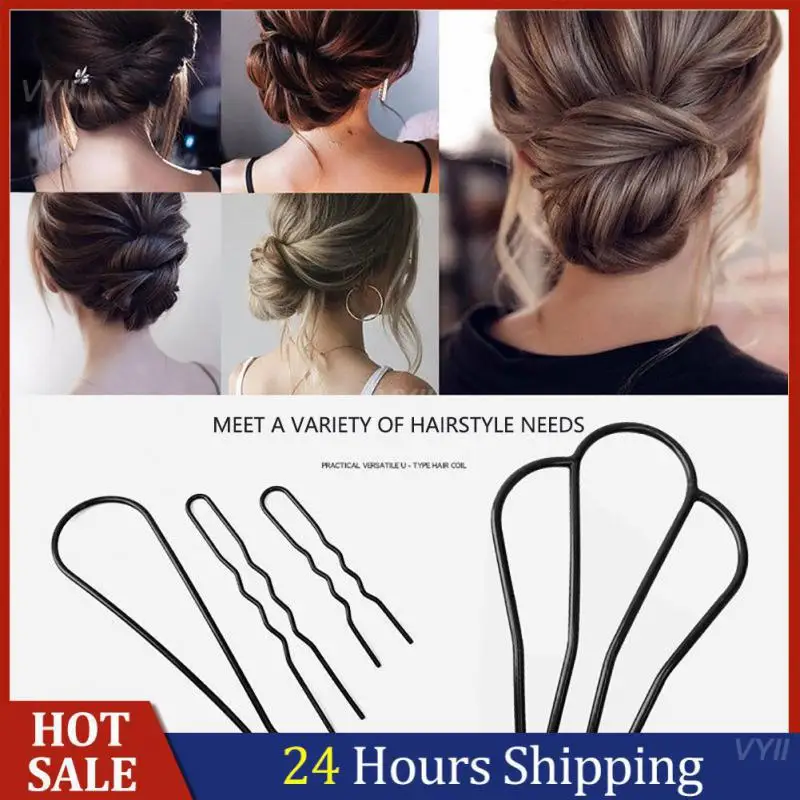 Hair Clips Prevent Slipping Multiple Styles Hair Curlers Iron Hair Clips Smooth Comb Teeth Environmentally Friendly Alloy