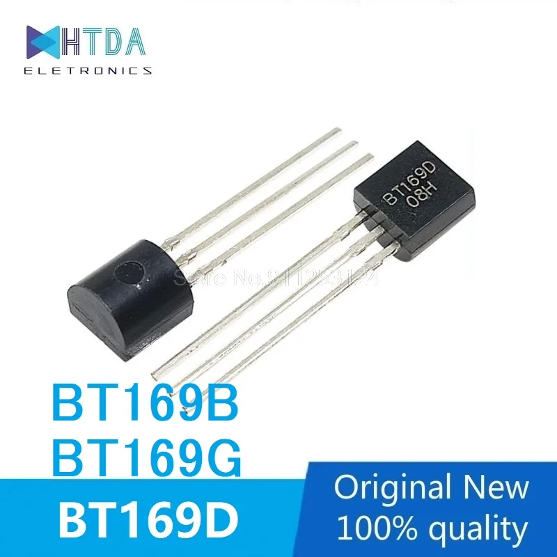 40pcs/lot BT169D BT169 BT169B BT169G TO-92 In Stock