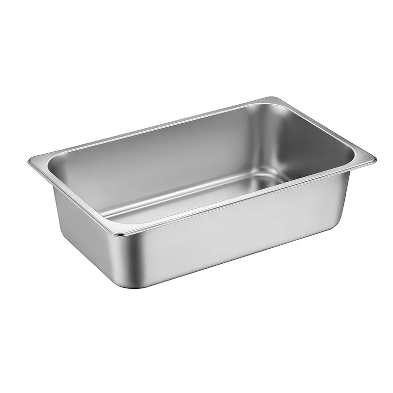 

Food Buffet Basin Plates Stainless Steel Square Pots Tray Dishes