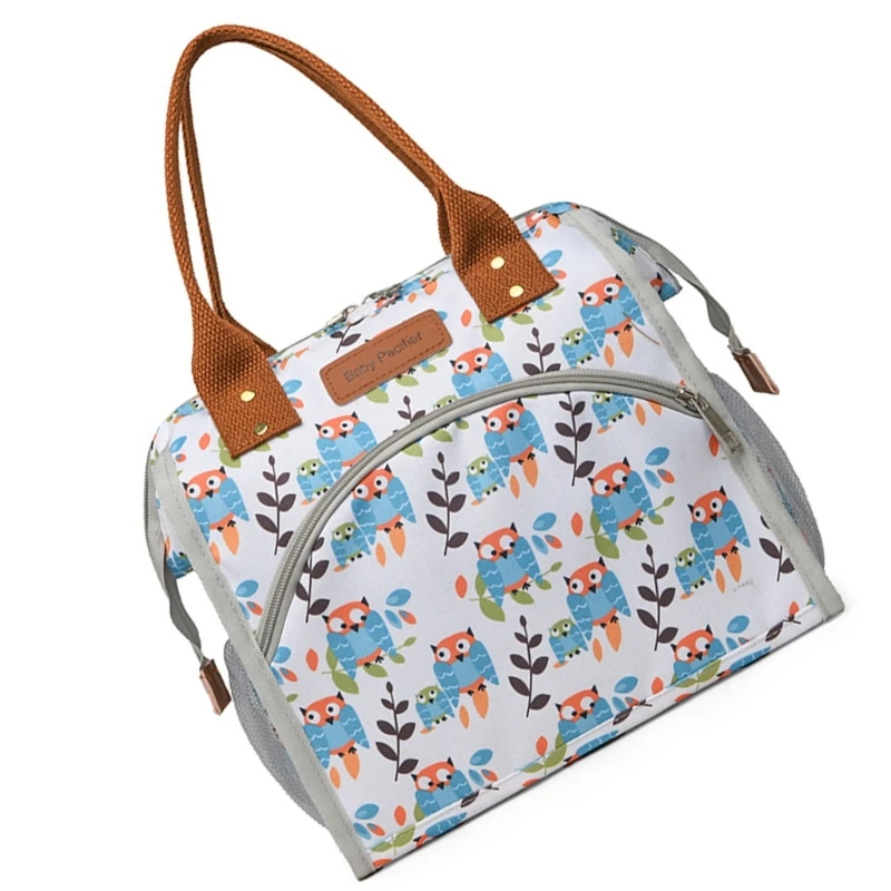 Large Capacity Diaper Bag for mom Giraffe Pattern Watertight  Bag Spacious Mom Storage Bag Multifunction Diaper Storage