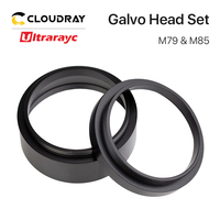 Ultrarayc Galvo Head Set F-theta Lens Adapter Ring for CO2 Laser & Fiber Galvo Head F-theta Lens M85 M79 Thread transform