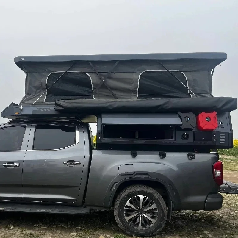 All Aluminum Off Road RV Outdoor Camping Modern Slide Out Kitchen Interior Customization Options