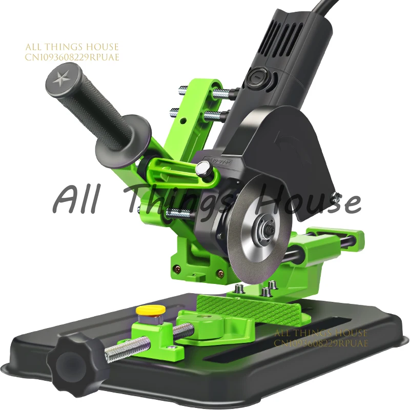 

Angle grinder bracket Universal bracket Fixed frame Cutting machine Artifact tie rod Hand grinder Changed woodworking table saw