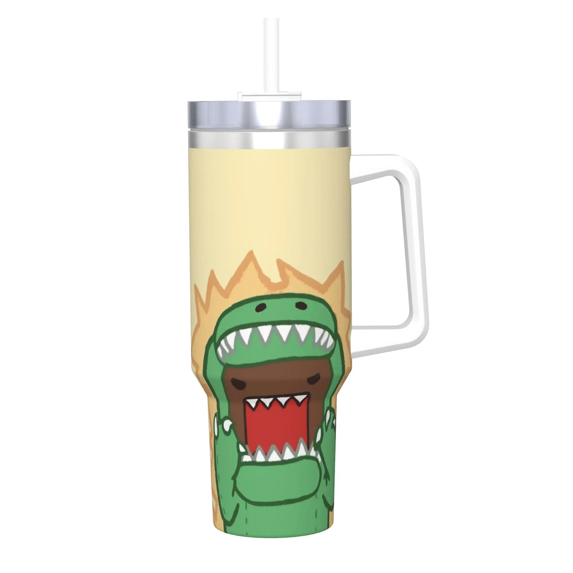 Domo Kun 40oz Tumbler Stainless Steel Double Wall Vacuum Insulated Tumblers Mug With Straw