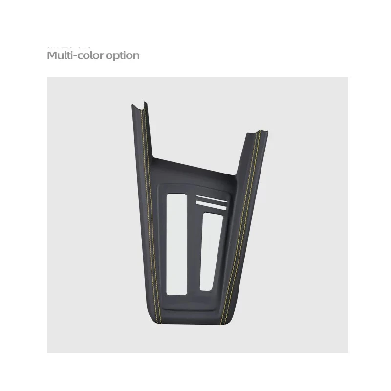 

For Volkswagen VW Golf 8 MK 8central Control Gear Panel Frame Decorative Cover Scratch-proof Protective Sticker Leather Suture