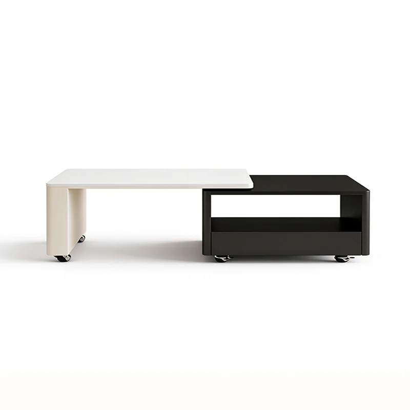 French Modern Coffee Tables Classic Trendy Unique Living Room Coffee Tables High Quality Narrow Mueble Salón Furniture Home