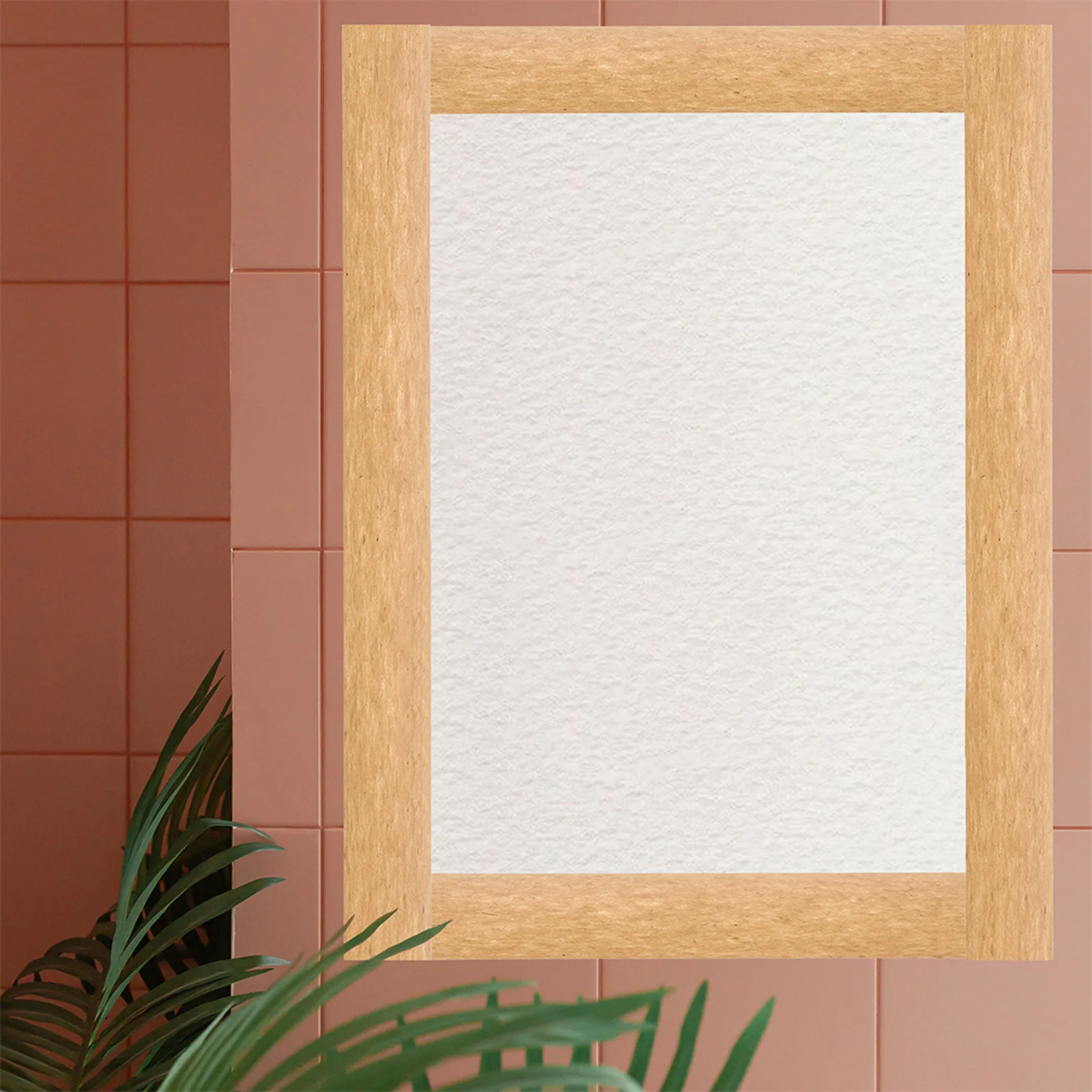 2 Rolls Reliable Kraft Paper Tape Simple Solid Design for Dust Insect Protection Writable Sealing Accessory Household Flatback