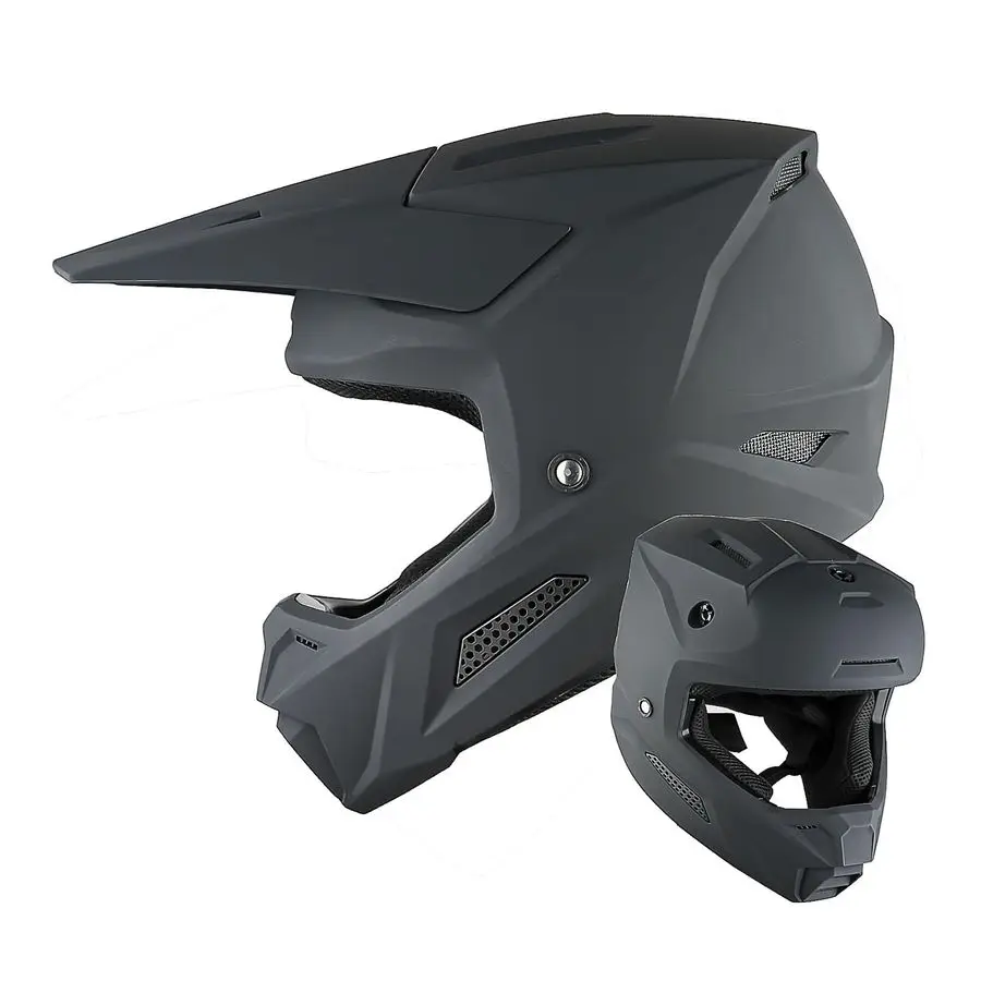 

Youth Motocross Helmet Kids ATV Helmet BMX MX Dirt Bike Go Kart Teenager Matt Black