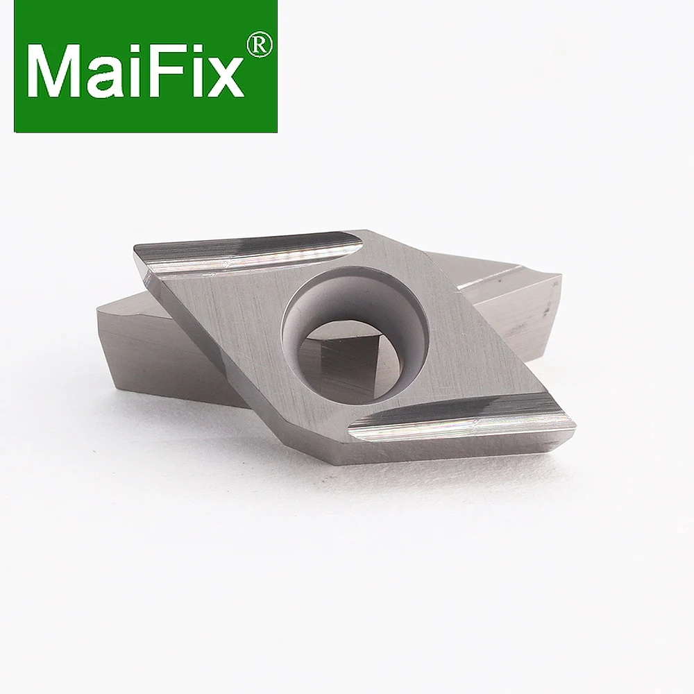 Mafix-ferramenta de torneamento do carboneto do cnc, extremidade da liga, cnc, dcgt11t301, dcgt11t302, dcgt11t304, 070201, 070202, 070204, zn90, zp163, zp15